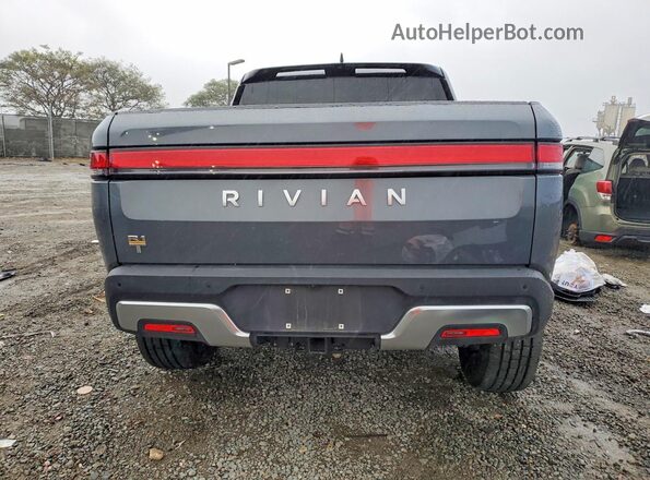 7FCTGAAA4PN001004 2023 RIVIAN R1T Gray Вид ззаду