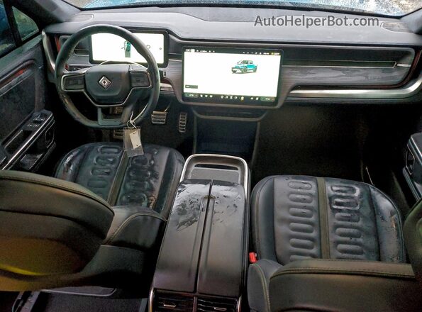 7FCTGAAA5PN019771 2023 RIVIAN R1T Blue წინა პანელის ხედი