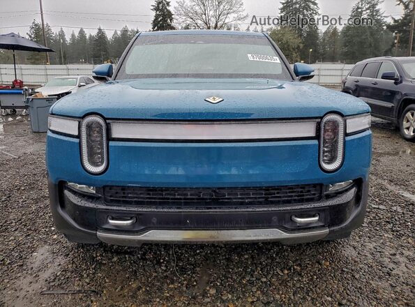 7FCTGAAA5PN019771 2023 RIVIAN R1T Blue წინა ხედი