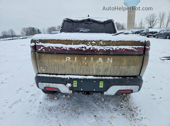 7FCTGAAA5PN020256 2023 RIVIAN R1T Пожар Вид сзади