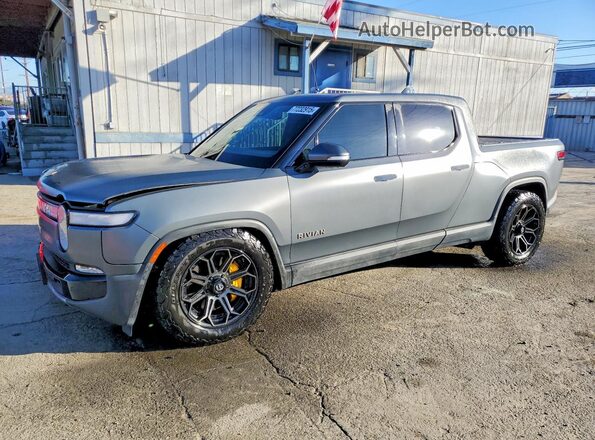 7FCTGAAA8NN007692 2022 RIVIAN R1T Серый Передняя левая четверть