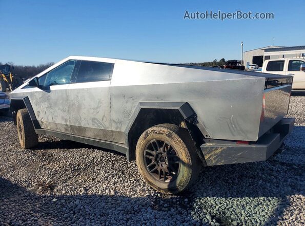 7G2CEHED0SA072307 2025 TESLA CYBERTRUCK Silver Rear left