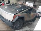 2025 Tesla Cybertruck All-wheel Drive Серебряный vin: 7G2CEHED1SA081551