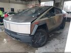 2025 Tesla Cybertruck All-wheel Drive Серебряный vin: 7G2CEHED1SA081551