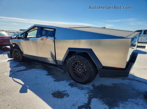 7G2CEHED6RA040486 2024 TESLA CYBERTRUCK Серебряный Задняя левая четверть