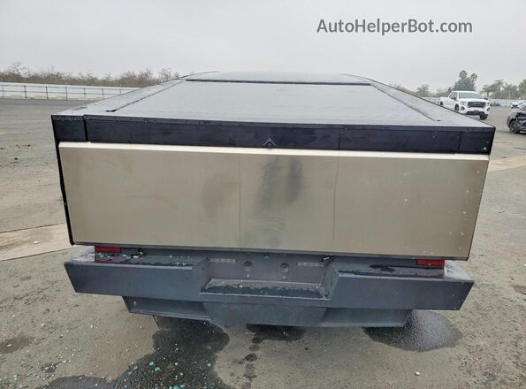 7G2CEHEDXSA070628 2025 TESLA CYBERTRUCK Серебряный Вид сзади