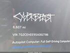2025 Tesla Cybertruck Cyberbeast Серебряный vin: 7G2CEHEE9SA062786