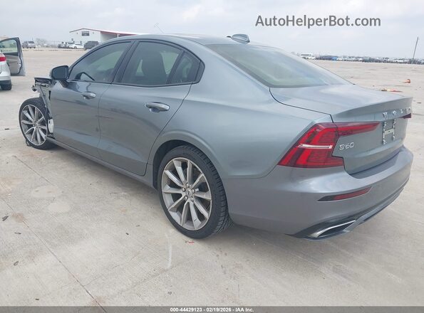 7JR102FZXMG112633 2021 VOLVO S60 Серый Задняя левая четверть