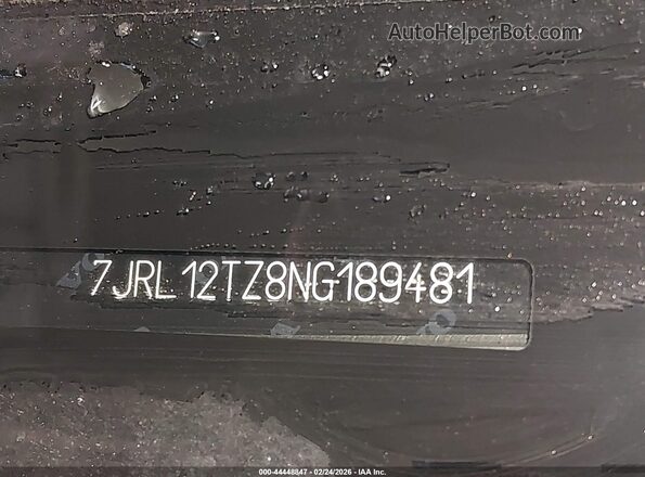7JRL12TZ8NG189481 2022 VOLVO S60 Серый Вид подкапотного пространства