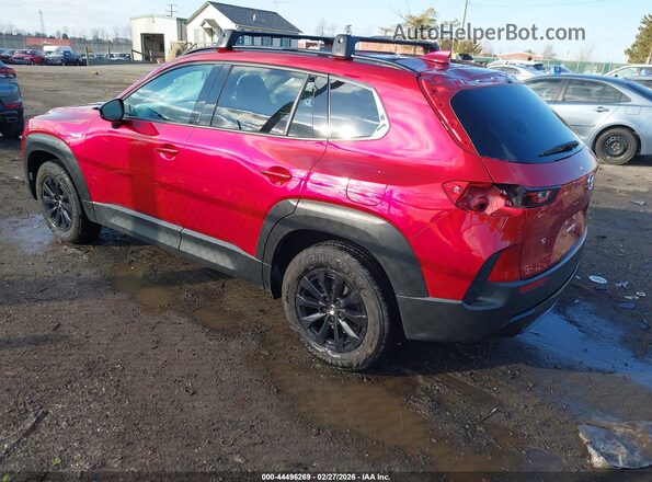 7MMVAADW8SN138687 2025 MAZDA CX-50 HYBRID Бордовый Задняя левая четверть
