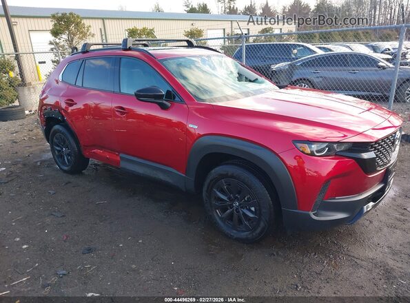 7MMVAADW8SN138687 2025 MAZDA CX-50 HYBRID Бордовый Передняя правая четверть