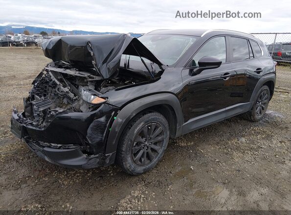 7MMVABBM5RN164231 2024 MAZDA CX-5 Black Առջևի ձախ երեք քառորդ տեսարան