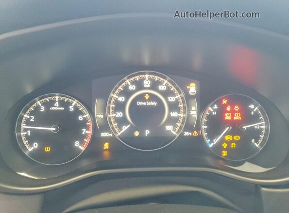 7MMVABDL5TN465464 2026 MAZDA CX-5 Серый Вид щитка приборов