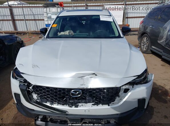 7MMVABEM8SN360472 2025 MAZDA CX-5 White Սարքավորումների վահանակի տեսք