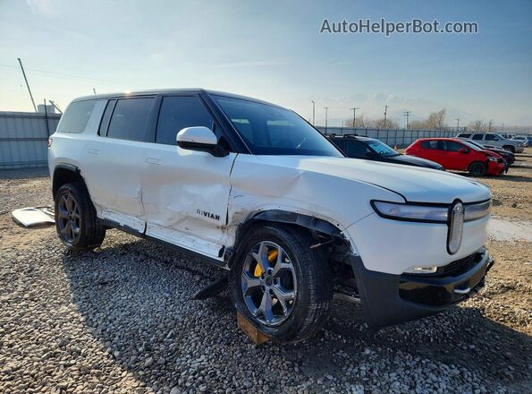 7PDSGABA7RN030721 2024 RIVIAN R1S White Przód prawy