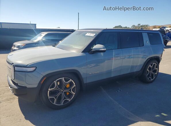 7PDSGABA7RN032856 2024 RIVIAN R1S Gray Vista tres cuartos delantera izquierda