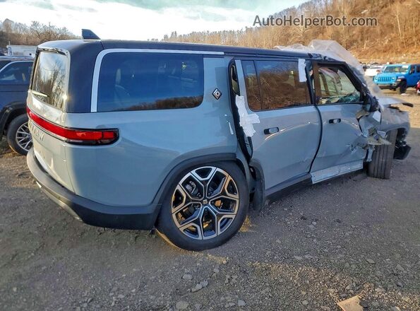 7PDSGBBA3SN066045 2025 RIVIAN R1S Gray Trasero derecho