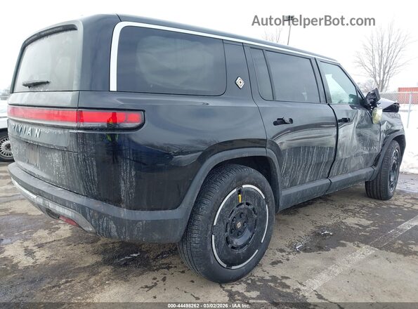 7PDSGBBA4SN049092 2025 RIVIAN R1S Черный Задняя правая четверть