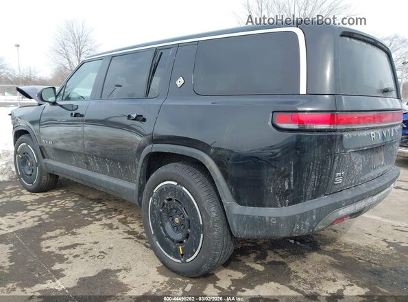 7PDSGBBA4SN049092 2025 RIVIAN R1S Черный Задняя левая четверть
