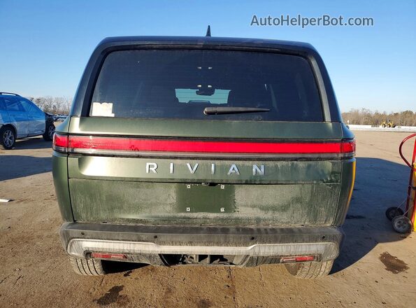 7PDSGCBA4RN032468 2024 RIVIAN R1S Green უკანა ხედი
