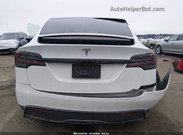 7SAXCAE51NF356436 2022 TESLA MODEL X Белый 