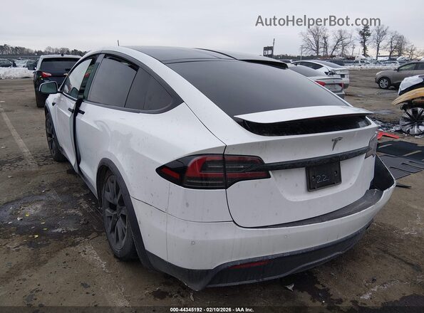 7SAXCAE51NF356436 2022 TESLA MODEL X Белый Задняя левая четверть
