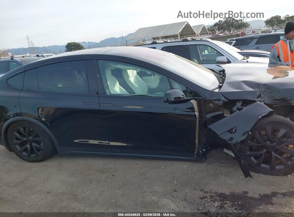 7SAXCAE52PF425296 2023 TESLA MODEL X Черный Панорамный вид салона 360°
