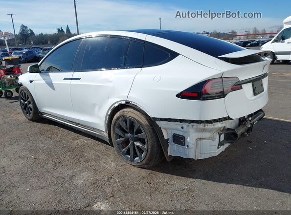 7SAXCBE50NF362668 2022 TESLA MODEL X Белый Задняя левая четверть