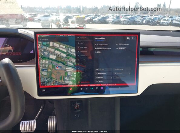 7SAXCBE50NF362668 2022 TESLA MODEL X Белый 
