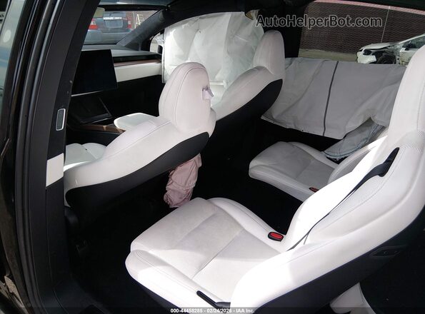 7SAXCBE51PF417552 2023 TESLA MODEL X Черный Вид наклейки с VIN-кодом