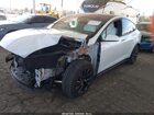 2024 Tesla Model X Long Range White vin: 7SAXCBE52RF441278