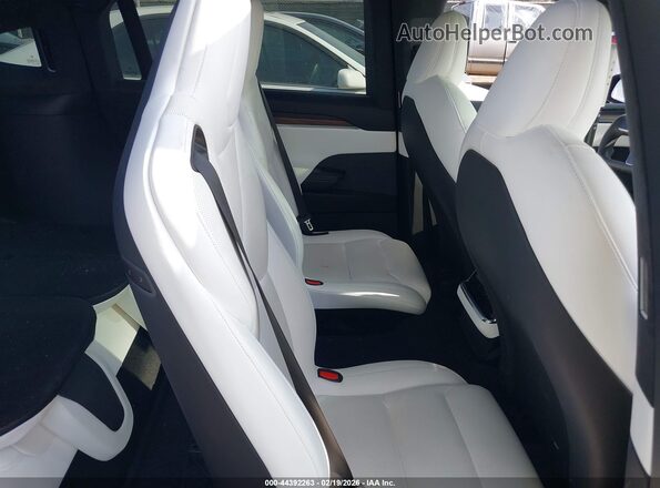 7SAXCBE57NF363929 2022 TESLA MODEL X Синий Вид наклейки с VIN-кодом
