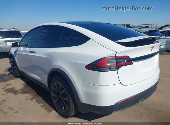 7SAXCBE62NF332953 2022 TESLA MODEL X Белый Задняя левая четверть