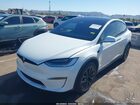 2022 Tesla Model X Plaid Tri Motor All-wheel Drive Белый vin: 7SAXCBE62NF332953