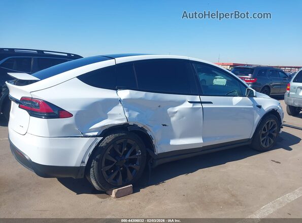 7SAXCBE62NF332953 2022 TESLA MODEL X Белый Вид спереди