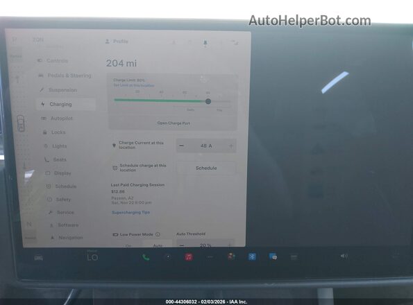 7SAXCBE62NF332953 2022 TESLA MODEL X Белый 