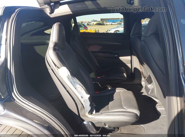 7SAXCBE63NF359143 2022 TESLA MODEL X Black Widok naklejki z numerem VIN