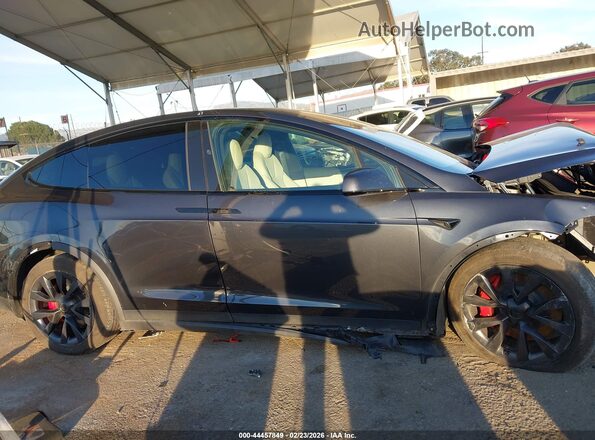 7SAXCBE66RF446993 2024 TESLA MODEL X Серый Вид щитка приборов