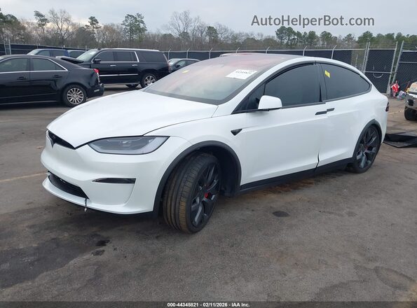 7SAXCBE67TF478665 2026 TESLA MODEL X Белый Передняя левая четверть