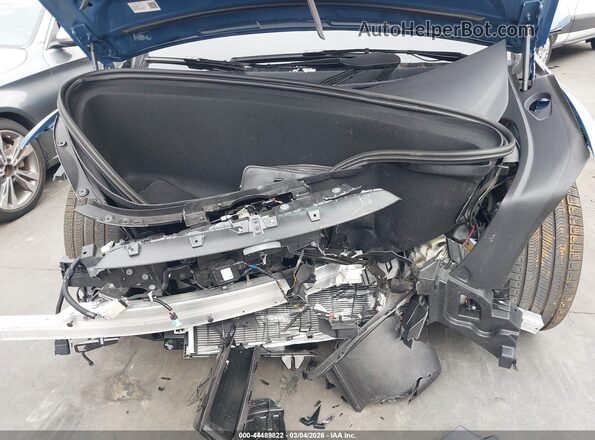 7SAXCDE53TF478262 2026 TESLA MODEL X Синий Вид сзади