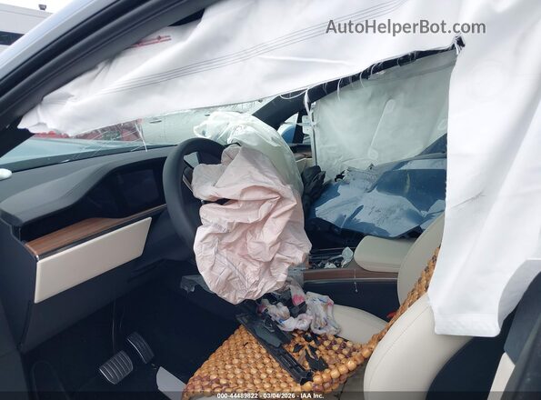 7SAXCDE53TF478262 2026 TESLA MODEL X Синий Вид наклейки с VIN-кодом