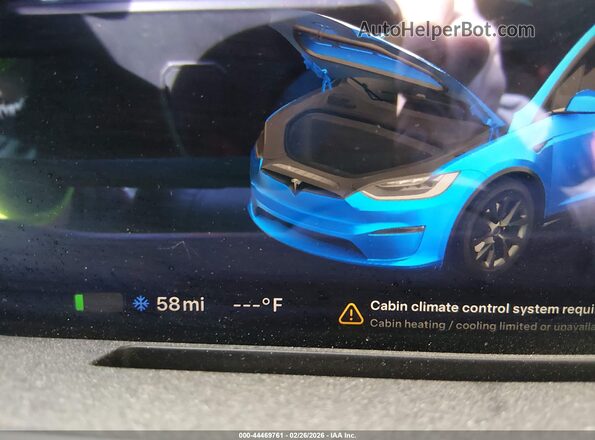 7SAXCDE55NF341374 2022 TESLA MODEL X Серый 