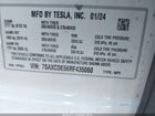 2024 Tesla Model X Long Range Белый vin: 7SAXCDE56RF435060