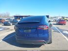 2024 Tesla Model X Long Range Синий vin: 7SAXCDE56RF449749