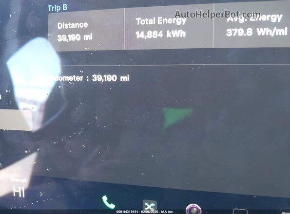 7SAXCDE56RF449749 2024 TESLA MODEL X Синий Вид задней части салона
