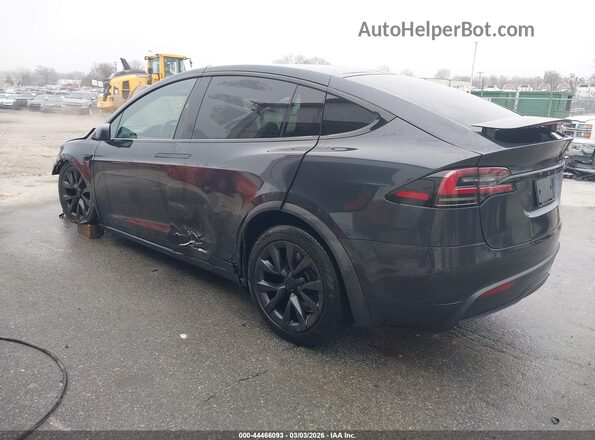 7SAXCDE57RF458752 2024 TESLA MODEL X Gray Задня ліва чверть