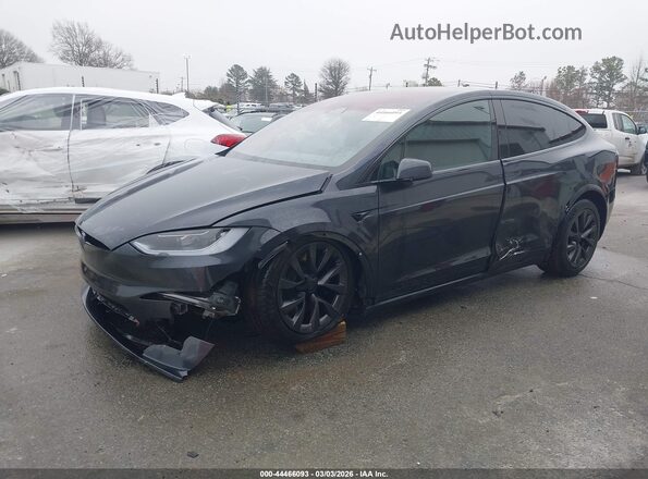7SAXCDE57RF458752 2024 TESLA MODEL X Gray Вид спереду