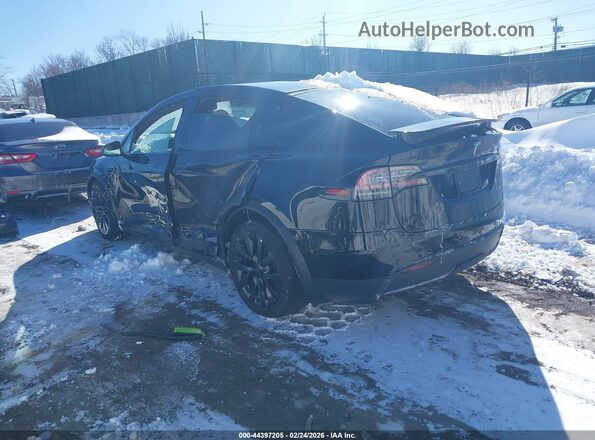 7SAXCDE58PF365509 2023 TESLA MODEL X Черный Задняя левая четверть