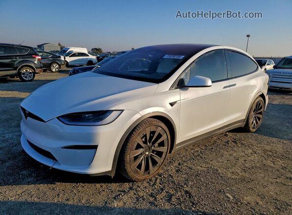 7SAXCDE59RF436624 2024 TESLA MODEL Белый Передняя левая четверть