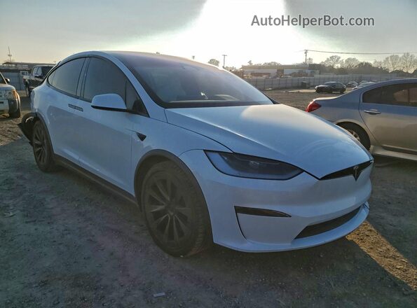 7SAXCDE59RF436624 2024 TESLA MODEL Белый Передняя правая четверть